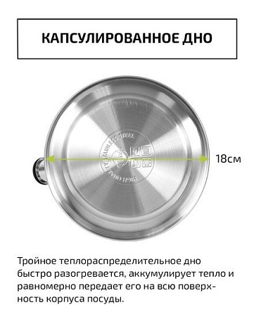 Чайник со свистком TimA WTK241C