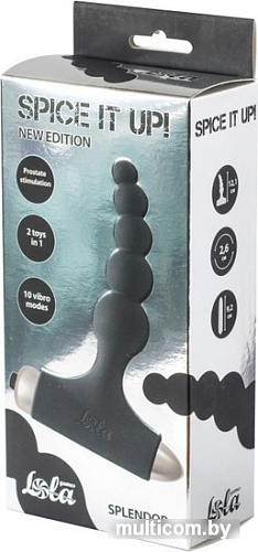 Вибропробка Lola Games Spice It Up New Edition Splendor 8017-01lola (черный)