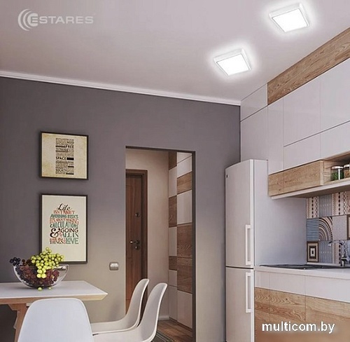 Припотолочная люстра Estares DLS 12W S-150-CW-WHITE/WHITE-220-IP44