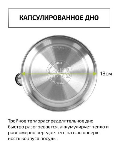 Чайник со свистком TimA WTK241C