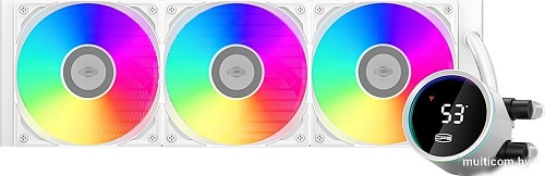 Система жидкостного охлаждения для процессора PCCooler DA360 Pro ARGB Digital (белый)