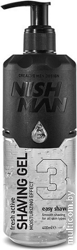 Гель для бритья Nishman 3 Easy Shave (400 мл)