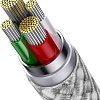 Кабель Baseus One-For-Three Fast Charging Data Cable 3.5A USB Type-A - USB Type-C/microUSB/Lightning (0.5 м, белый)