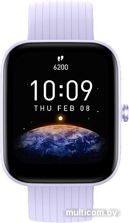 Умные часы Amazfit Bip 3 (голубой)