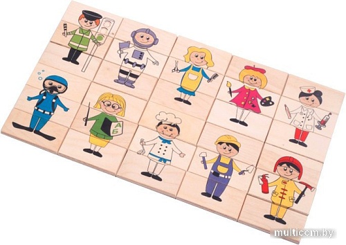 Развивающая игра Краснокамская игрушка Профессии ЛИ-07