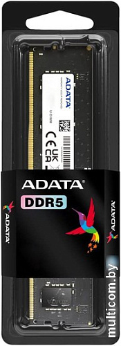 Оперативная память A-Data 16ГБ DDR5 4800 МГц AD5U480016G-S