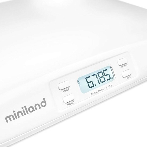 Электронные детские весы Miniland Emyscale Plus 89390