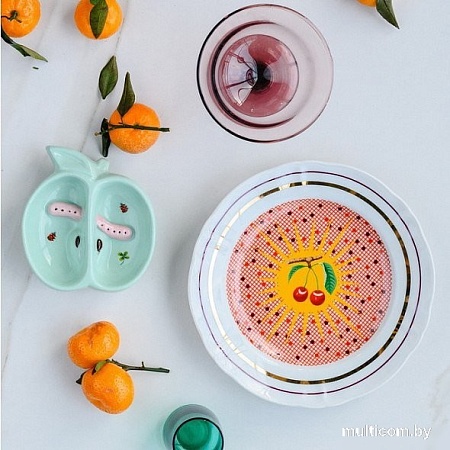 Тарелка обеденная Bitossi Bel Paese BEL00022 (вишня)