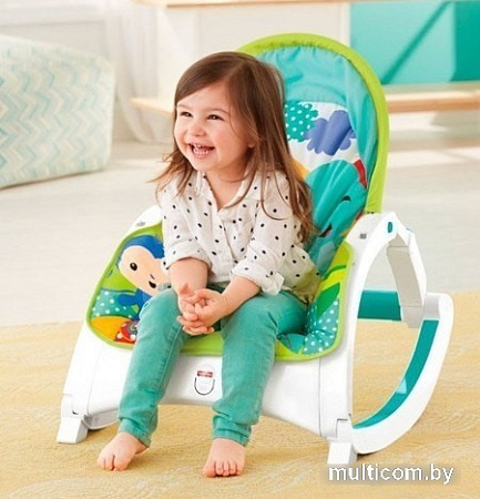 Шезлонг Fisher-Price CMR10 (друзья тропического леса)