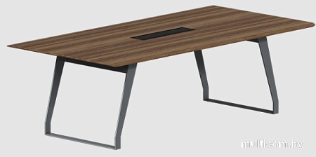 Офисный стол для переговоров Norden 2400х1200х750 QZ.0102.BW.GF