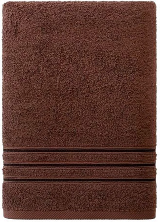 Полотенце Aquarelle Верона 70x140 (темно-коричневый)