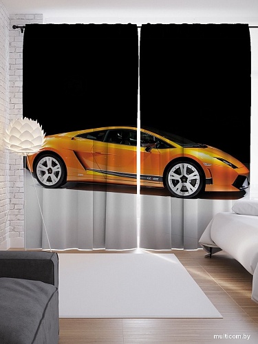 JoyArty Оранжевый спорткар p_809