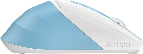 Мышь A4Tech Fstyler FG45CS Air2 (белый/голубой)