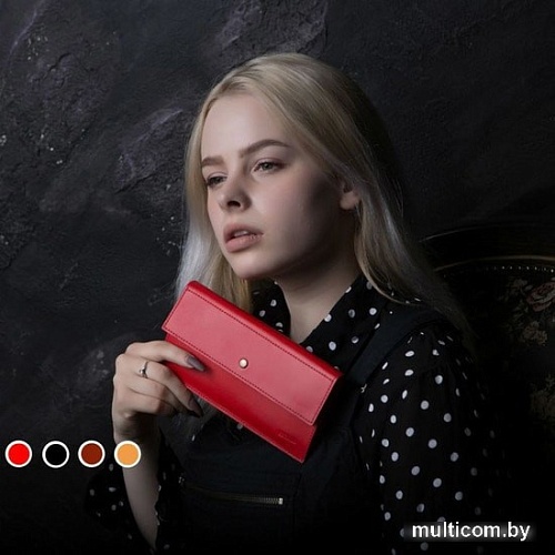 Кошелек EZcase Flat (красный)