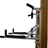 Турник с брусьями Spektr Sport Стоун 2 3 в 1 (черный)