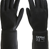 Латексные перчатки Geral КЩС G200000 (р.8, черный)