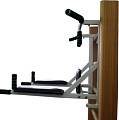 Турник с брусьями Spektr Sport Стоун 2 3 в 1 (черный)