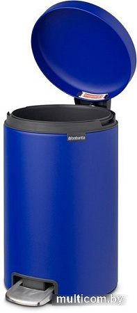Мусорное ведро Brabantia Pedal Bin NewIcon 12 л (минерально-синий)