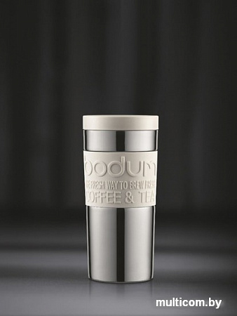 Термокружка Bodum Travel Mug 0.35л (белый)