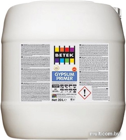 Акриловая грунтовка Betek Gypsum Primer 5 л