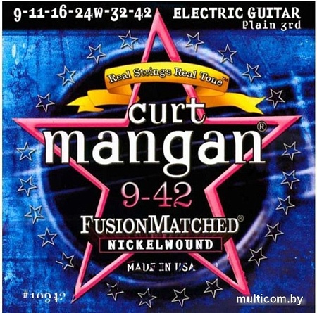 Струны для гитары Curt Mangan 10942