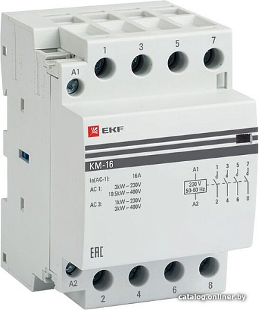 Контактор EKF PROxima km-3-16-40
