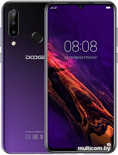 Смартфон Doogee Y9 Plus (фиолетовый)
