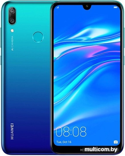 Смартфон Huawei Y7 2019 DUB-LX1 4GB/64GB (синий)