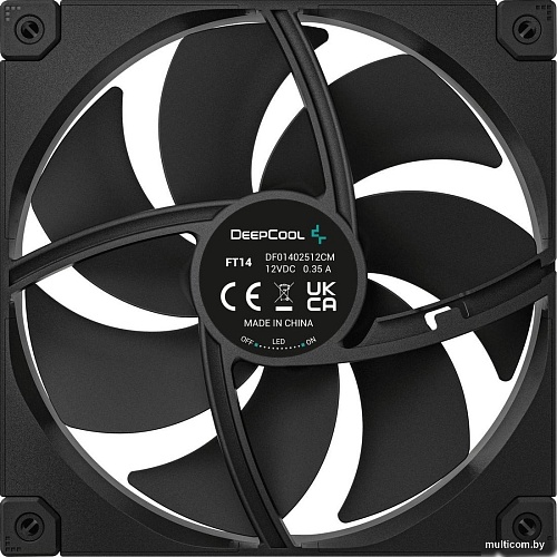Вентилятор для корпуса DeepCool FT14 R-FT14-BKWPN1-G