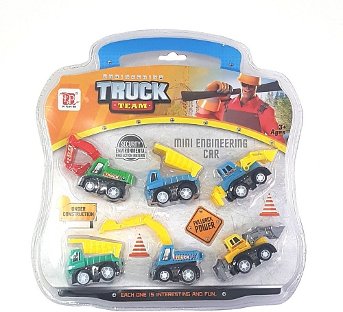 Игрушечный транспорт Qunxing Toys Строительная техника DYB168-314