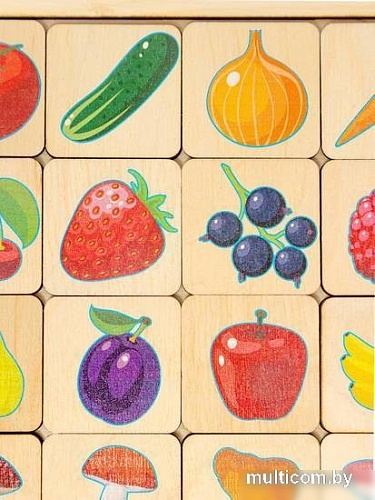 Мозаика/пазл Десятое королевство Овощи-Фрукты-Ягоды-Грибы 00740 (24 эл.)