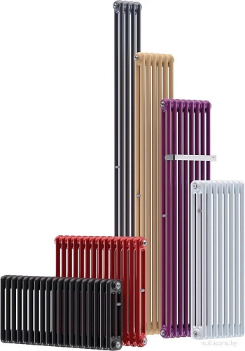 Стальной трубчатый радиатор Rifar TUB 2180-08-TI (титан)