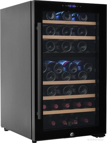 Винный шкаф ZUGEL ZCWF521DB Dual Zone