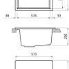 Кухонная мойка Granicom G019 (жасмин)
