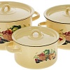Набор кастрюль СтальЭмаль Урожай 1с33
