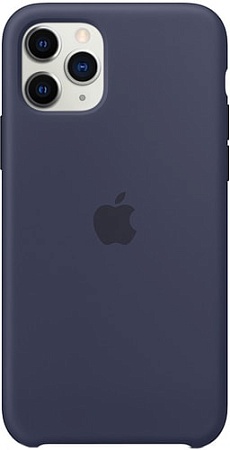 Чехол Apple Silicone Case для iPhone 11 Pro (темно-синий)