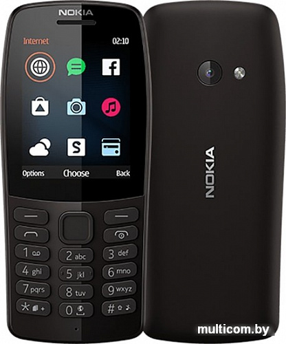 Мобильный телефон Nokia 210 (черный)