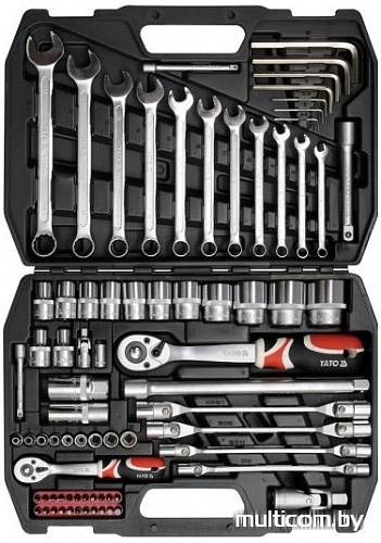 Универсальный набор инструментов Yato YT-3878 77 предметов