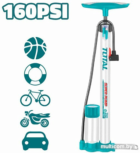 Насос ручной велосипедный Total TMPP3811