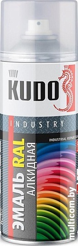 Эмаль Kudo универсальная RAL 3005 0.52 л (винно-красный)