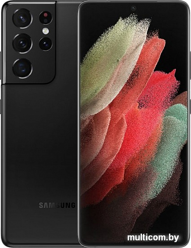Смартфон Samsung Galaxy S21 Ultra 5G 12GB/128GB (черный фантом)