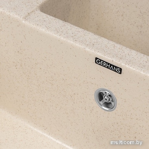 Кухонная мойка Gerhans C01 (бежевый)