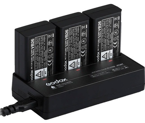 Зарядное Godox VC26T Multi для VB26 27909