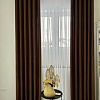 Комплект штор Модный текстиль Канвас 09L 112MTKANVASMO2-2 3.6x2.5 (2 шт, коричневый/античный)
