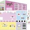 Аксессуары для кукольного домика Lundby Обои Магазин LB-60500600