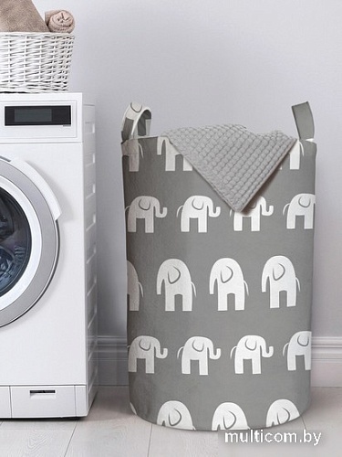 Корзина JoyArty Прогулка слонов gaba_7917_L