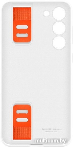 Чехол для телефона Samsung Silicone Grip Case S23+ (белый)