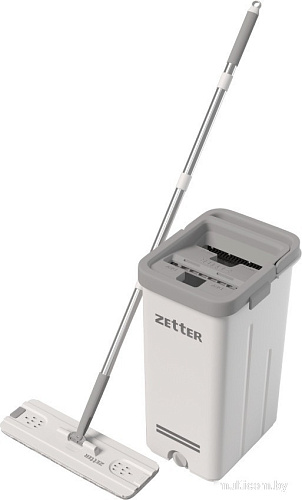 Швабра с отжимом Zetter M HOME202105-3 (белый)