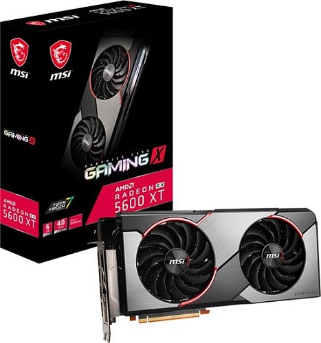 Видеокарта MSI Radeon RX 5600 XT Gaming X 6GB GDDR6