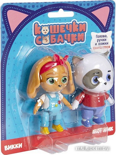 Набор фигурок Кошечки-Собачки Викки и Жоржик 38857